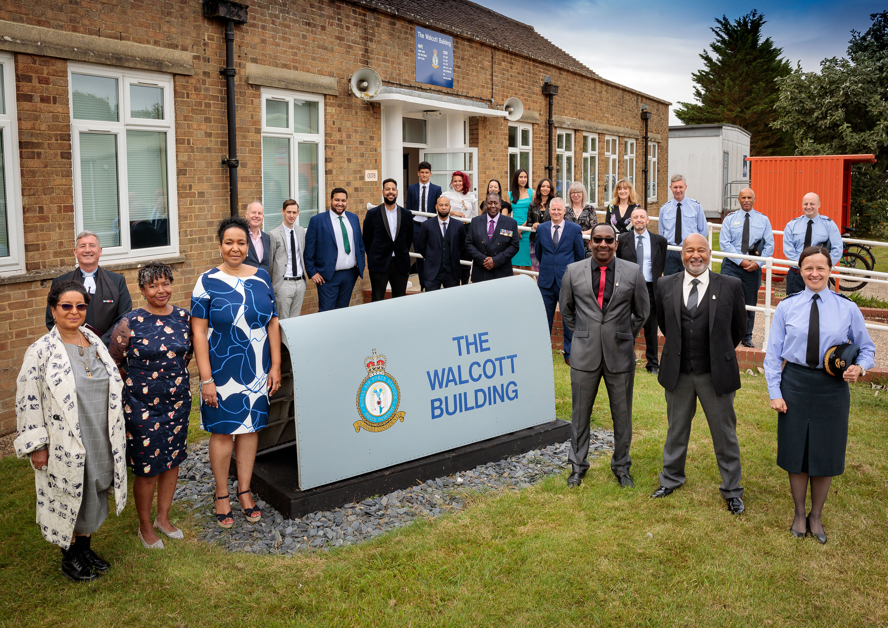 Warrant Officer Windell ‘Joe’ Walcott’s name will forever be remembered at RAF Brize Norton, as Building 78 has been renamed, ‘The Walcott Building’.